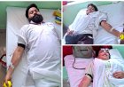 विश्व रक्तदाता दिवस पर सनातन प्रतिभा फाउंडेशन के सनातनी योद्धाओं ने किया रक्तदान
