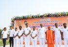 अन्तर्राष्ट्रीय योग दिवस पर जिला स्पोर्टस स्टेडियम मेें आयोजित हुआ योगाभ्यास कार्यक्रम