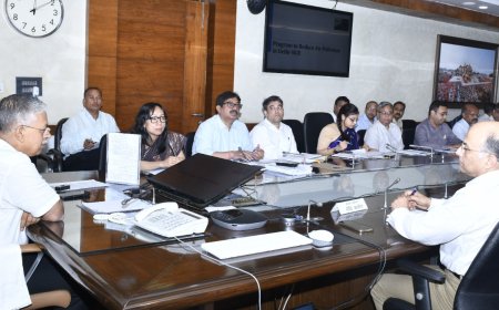 मुख्य सचिव की अध्यक्षता में राष्ट्रीय राजधानी क्षेत्र (एनसीआर) में वायु प्रदूषण नियंत्रण एवं वायु गुणवत्ता सुधार से संबंधित उच्चस्तरीय समीक्षा बैठक संपन्न
