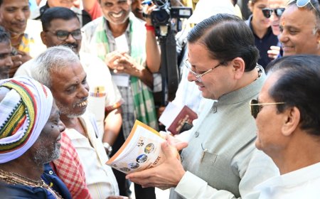 सीएम धामी ने ऋषिकेश स्थित ट्रांजिट कैंप का किया औचक निरीक्षण