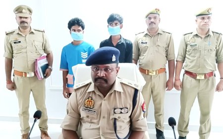 बारह वर्षीय नाबालिग बालक के साथ अप्राकृतिक दुष्कर्म के मामले में पुलिस ने दो आरोपियों को किया गिरफ्तार