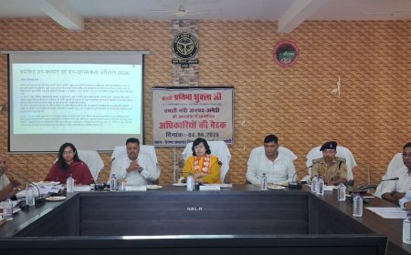 केंद्र सरकार के 12 वर्ष पूर्ण होने पर आयोजित होने वाले कार्यक्रमों की प्रभारी मंत्री ने की समीक्षा
