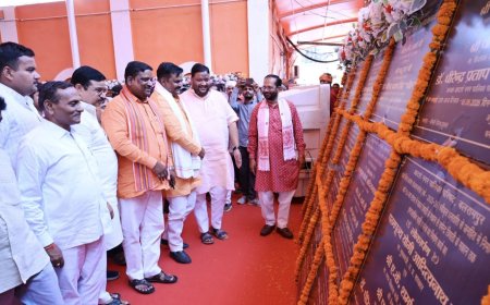 33.72 करोड़ रुपये की 140 विकास परियोजनाओं का हुआ लोकार्पण
