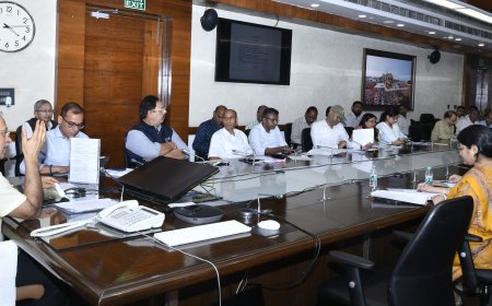 मुख्य सचिव की अध्यक्षता में प्रोजेक्ट मॉनीटरिंग ग्रुप की बैठक सम्पन्न