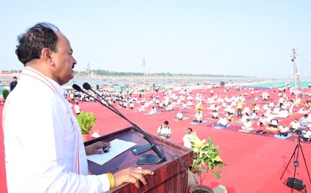 करें योग, रहें निरोग: योग ने विश्व मंच पर भारत की सांस्कृतिक पहचान को दिलाई नई प्रतिष्ठा- केशव प्रसाद मौर्य