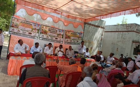 केंद्र सरकार के 12 वर्ष पूर्ण होने के अवसर पर कृषि विभाग ने चलाया ‘खेत बचाओ अभियान’