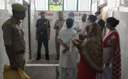 अस्पताल के शौचालय में नवजात का शव मिलने से हडकंप