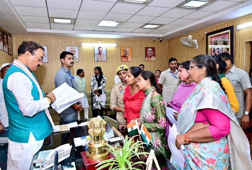 जनता की समस्याओं का त्वरित एवं संतोषजनक समाधान सुनिश्चित करें अधिकारी - केशव प्रसाद मौर्य