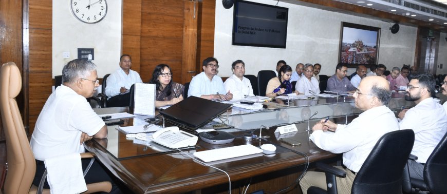 मुख्य सचिव की अध्यक्षता में राष्ट्रीय राजधानी क्षेत्र (एनसीआर) में वायु प्रदूषण नियंत्रण एवं वायु गुणवत्ता सुधार से संबंधित उच्चस्तरीय समीक्षा बैठक संपन्न