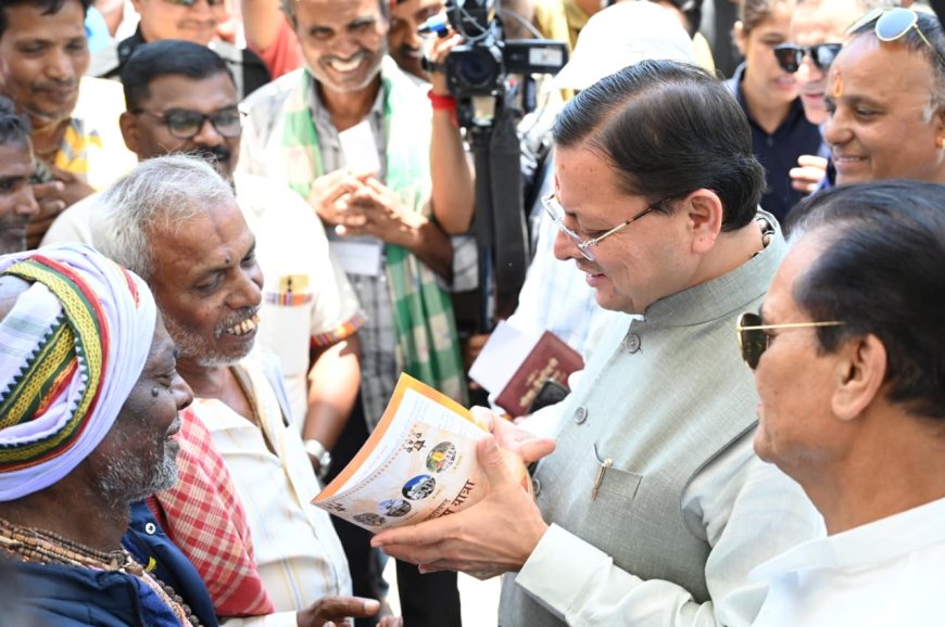 सीएम धामी ने ऋषिकेश स्थित ट्रांजिट कैंप का किया औचक निरीक्षण