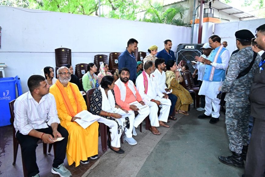 जन समस्याओं का समाधान भी होगा और पात्रों को सरकारी योजनाओं का लाभ भी मिलेगा - केशव प्रसाद मौर्य