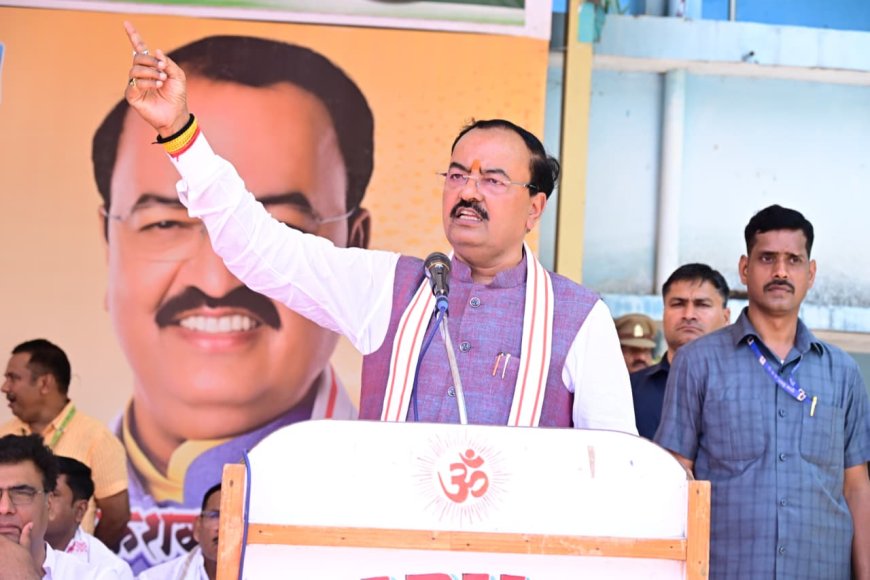 12 वर्षों में भारत ने सुशासन, विकास और आत्मनिर्भरता की नई गाथा लिखी - केशव प्रसाद मौर्य