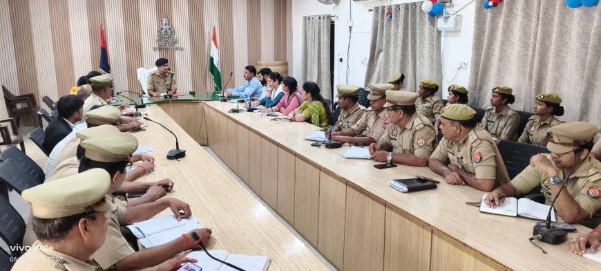 महिलाओं और बच्चों पर होने वाली लैंगिक हिंसा की रोकथाम, मानसिक स्वास्थ्य, बाल श्रम के सम्बन्ध में मासिक समीक्षा बैठक सम्पन्न