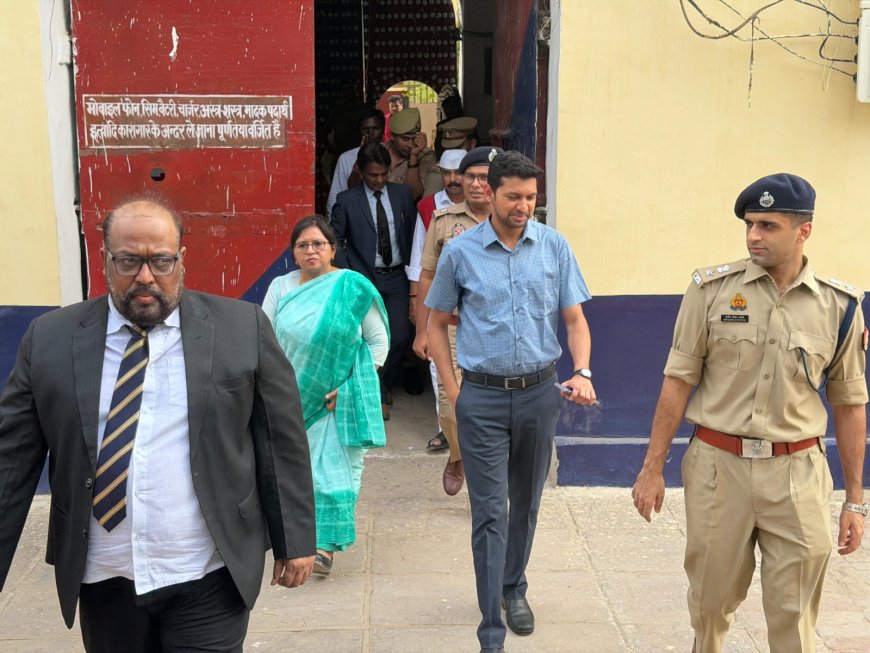 जनपद न्यायाधीश के नेतृत्व में जिला कारागार का सघन निरीक्षण संपन्न