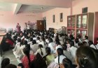राजकीय आश्रम पद्धति बालिका इंटर कॉलेज में किशोरियों को मासिक धर्म स्वच्छता एवं महिला सुरक्षा के प्रति किया गया जागरूक
