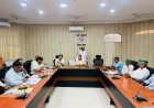 अध्यक्ष जिला पंचायत की अध्यक्षता सिंचाई बन्धु की बैठक संपन्न
