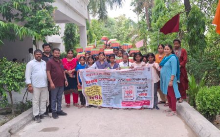 साइबर अपराधों से बचाव एवं बाल संरक्षण को लेकर छात्राओं को किया गया जागरूक