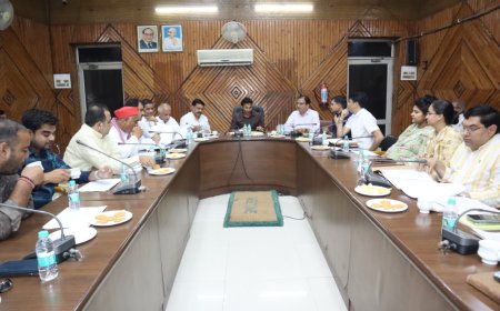 जिला निर्वाचन अधिकारी ने राजनैतिक दलों के प्रतिनिधियों के साथ की कलेक्ट्रेट सभागार में बैठक
