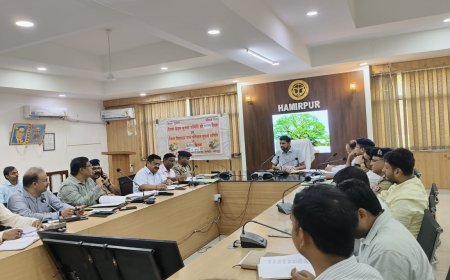 सड़क सुरक्षा को लेकर जिला सड़क सुरक्षा समिति की बैठक सम्पन्न