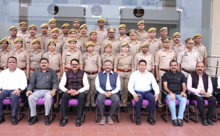 यूपीएसआईएफएस में “क्राइम सीन मैनेजमेन्ट” कोर्स के पांचवें बैच का प्रशिक्षण सकुशल सम्पन्न