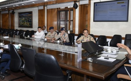 मुख्य सचिव की अध्यक्षता में साइबर अपराधों के रोकथाम के लिए उच्चस्तरीय समीक्षा बैठक सम्पन्न