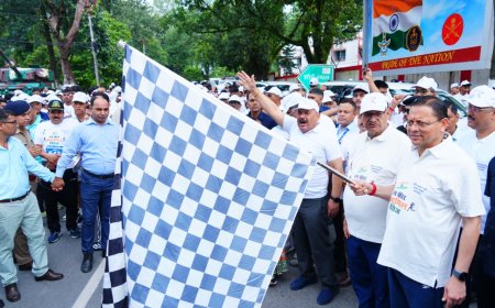 मुख्यमंत्री ने ‘रन फॉर कारगिल हीरोज’ मैराथॉन को दिखायी हरी झंडी