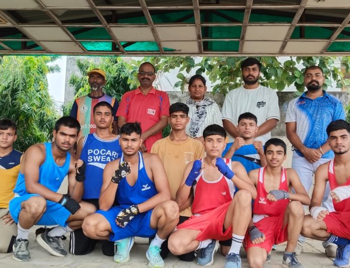 प्रदेश स्तरीय जूनियर बालक बॉक्सिंग प्रतियोगिता के लिए अलीगढ़ मण्डल की टीम घोषित