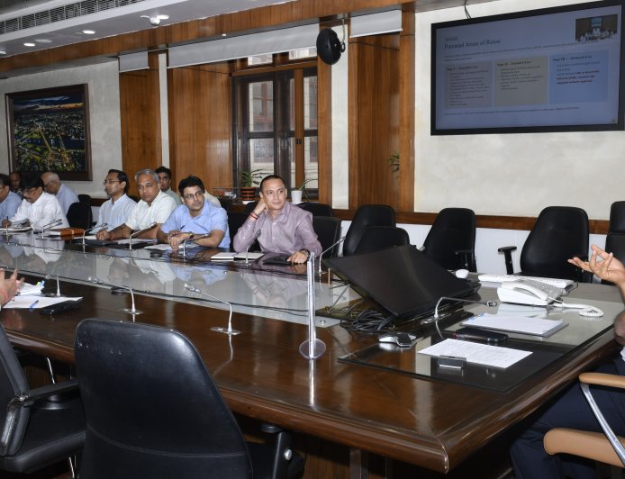 मुख्य सचिव की अध्यक्षता में उपचारित जल के सुरक्षित पुनः उपयोग नीति के क्रियान्वयन पर विचार-विमर्श हेतु उच्चस्तरीय बैठक सम्पन्न
