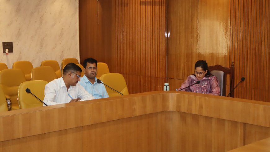 मुख्य विकास अधिकारी की अध्यक्षता में हुई मुख्यमंत्री युवा उद्यमी योजना तथा जिला स्तरीय सलाहकार समिति की बैठक