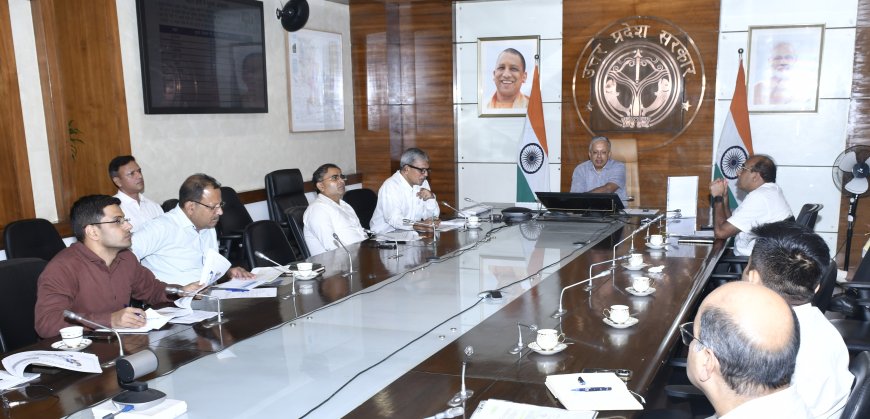 मुख्य सचिव ने की प्रदेश की वर्तमान भूजल स्थिति, जल संरक्षण एवं जल संवर्धन की भावी कार्ययोजना की विस्तृत समीक्षा