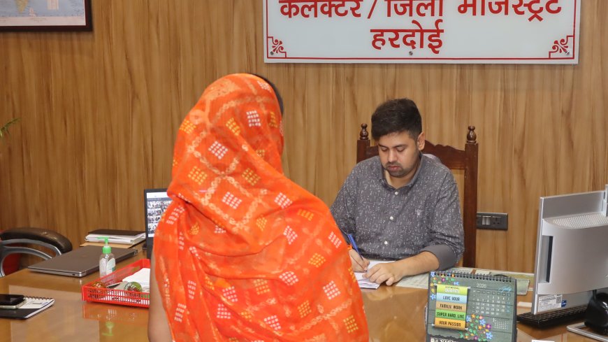 जनसुनवाई में जिलाधिकारी ने सुनीं 71 शिकायतें