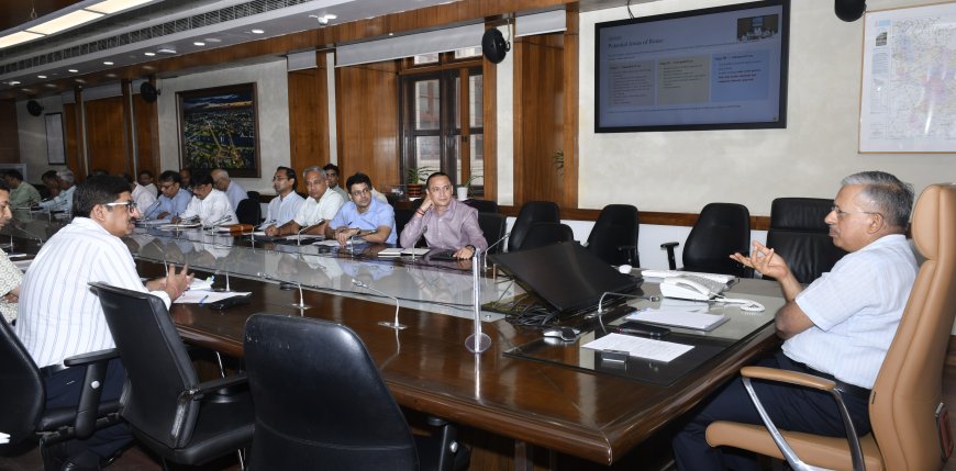 मुख्य सचिव की अध्यक्षता में उपचारित जल के सुरक्षित पुनः उपयोग नीति के क्रियान्वयन पर विचार-विमर्श हेतु उच्चस्तरीय बैठक सम्पन्न