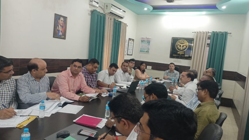 मण्डलायुक्त की अध्यक्षता में हुई चिकित्सा स्वास्थय एवं परिवार कल्याण विभाग की मण्डलीय मासिक भौतिक एवं वित्तीय समीक्षा बैठक