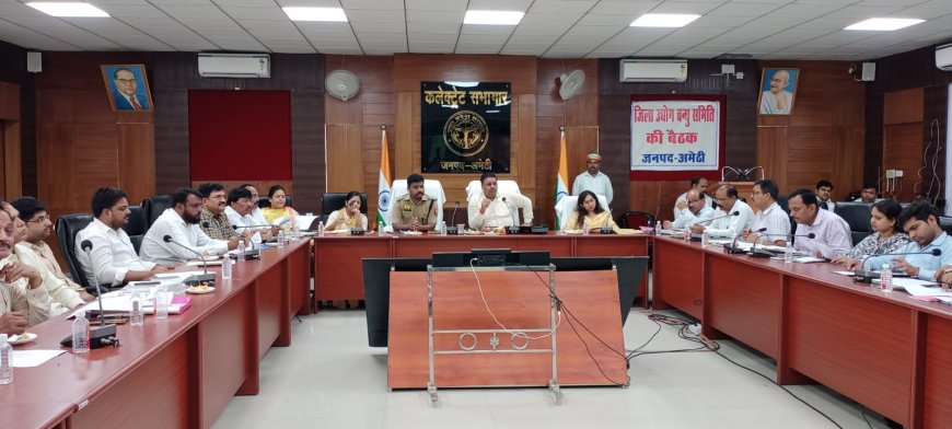 जिला उद्योग बन्धु, श्रम बंधु एवं औद्योगिक व्यापारिक सुरक्षा फोरम तथा एम0ओ0यू0 क्रियान्वयन समिति की जिलाधिकारी ने की बैठक