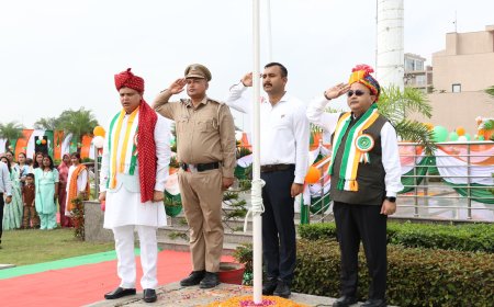 रेडिको खेतान लिमिटेड, कंदुनी में हर्षाेल्लास के साथ मनाया गया स्वतंत्रता दिवस