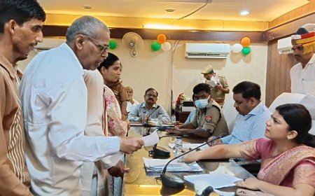 जिलाधिकारी की अध्यक्षता में तहसील गौरीगंज में आयोजित हुआ संपूर्ण समाधान दिवस