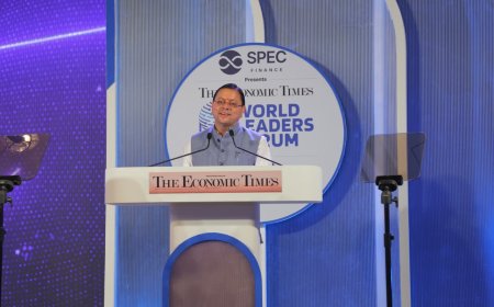 मुख्यमंत्री ने “The Economic Times World Leaders Forum 2026” कार्यक्रम में किया प्रतिभाग