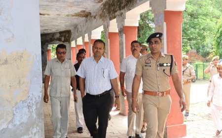 आगामी विधानसभा सामान्य निर्वाचन-2027 के दृष्टिगत जिलाधिकारी एवं वरिष्ठ पुलिस अधीक्षक ने विभिन्न स्थलों का किया स्थलीय निरीक्षण