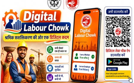 अब घर बैठे निर्माण श्रमिकों को मिलेगा रोजगार, डिजिटल मजदूर चौक बना सहारा