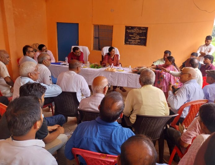 राष्ट्रीय राजमार्ग परियोजना से प्रभावित किसानों के लिए ताला ग्राम में आयोजित हुआ प्रतिकार भुगतान शिविर