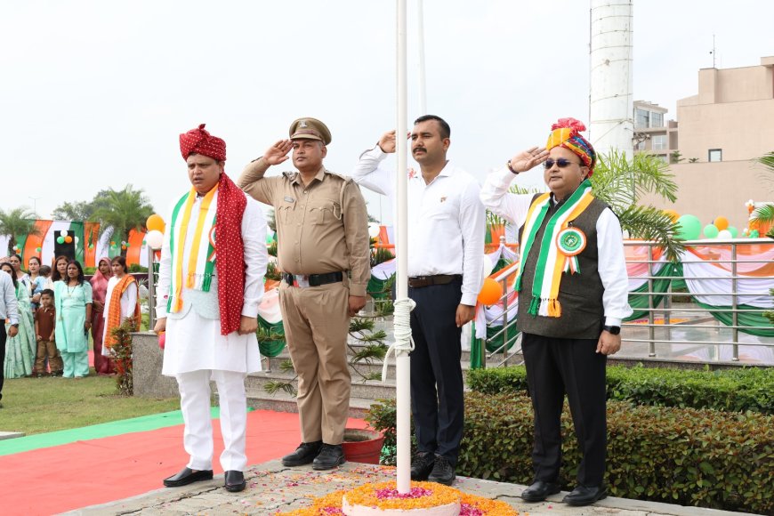 रेडिको खेतान लिमिटेड, कंदुनी में हर्षाेल्लास के साथ मनाया गया स्वतंत्रता दिवस