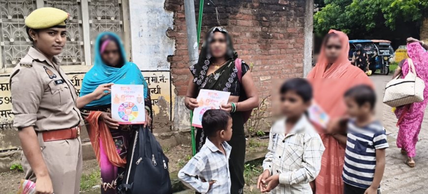 मिशन शक्ति अभियान के अंतर्गत जनपद पुलिस द्वारा चलाया गया जागरूकता अभियान