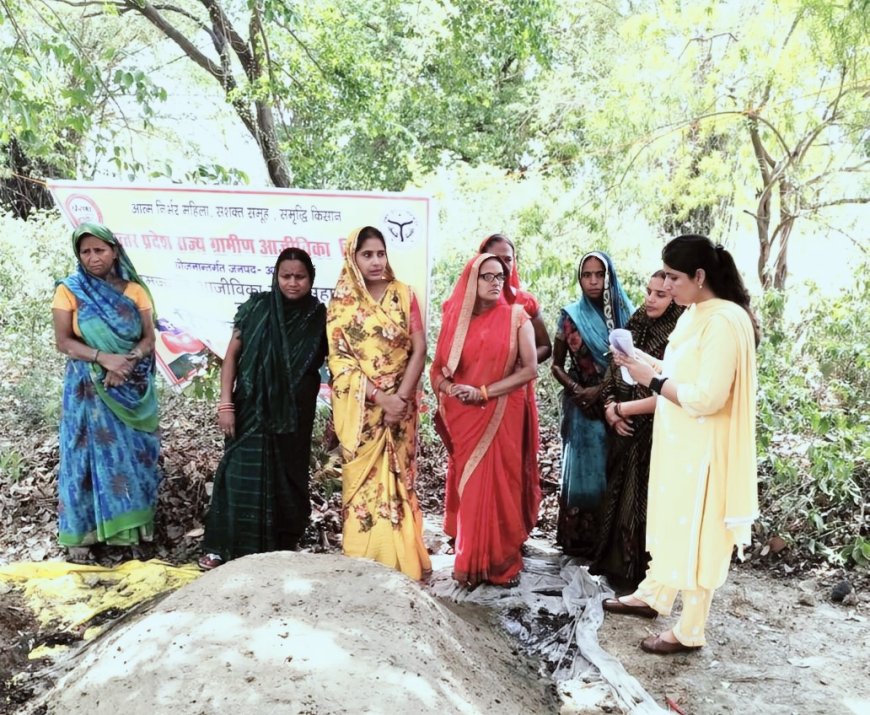 स्वयं सहायता समूह की महिलाओं के हाथों मजबूत हो रही ग्रामीण अर्थव्यवस्था - जिलाधिकारी