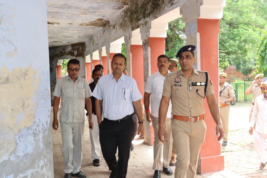 आगामी विधानसभा सामान्य निर्वाचन-2027 के दृष्टिगत जिलाधिकारी एवं वरिष्ठ पुलिस अधीक्षक ने विभिन्न स्थलों का किया स्थलीय निरीक्षण