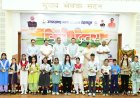 हिंदी दिवस पर साहित्यिक एवं रचनात्मक लेखन प्रतियोगिताओं के 126 विजेता विद्यार्थी सम्मानित