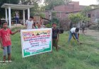 पर्यावरण संरक्षण के लिए स्थानीय जल स्रोतों की साफ-सफाई कर लोगों को प्लास्टिक का उपयोग न करने के लिए किया गया जागरूक