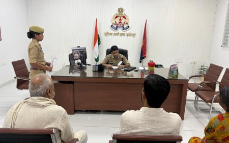 जनजनसुनवाई में पुलिस अधीक्षक ने सुनीं फरियादियों की समस्याएं