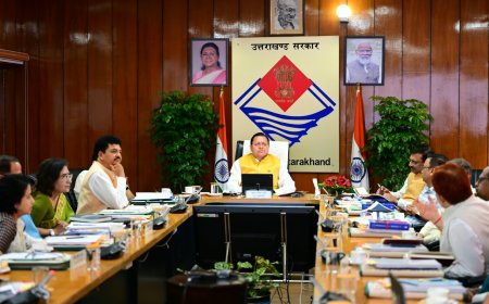 नीति निर्माण में शोध, नवाचार और प्रभावी क्रियान्वयन पर विशेष ध्यान दिया जाए - सीएम धामी