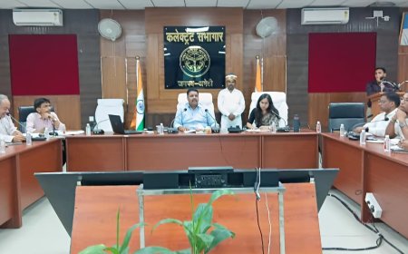 जिलाधिकारी ने की गो आश्रय स्थलों की व्यवस्थाओं की समीक्षा