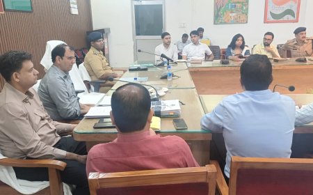 एडीएम एवं एसपी सिटी ने की मेला गुघाल की तैयारियों की समीक्षा